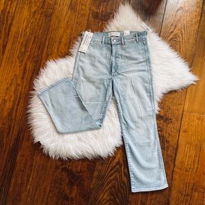 Denim Forum The Francoise Straight Jean